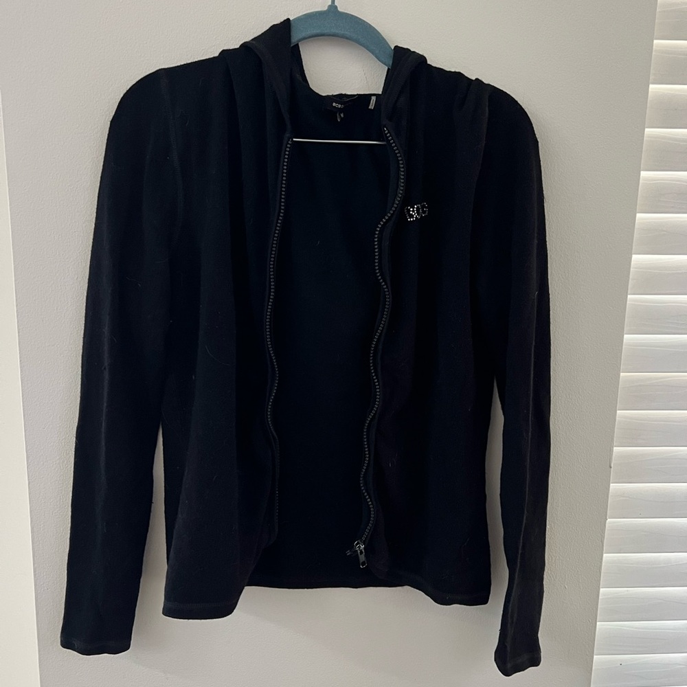 BCBG Black Embellished Sweater